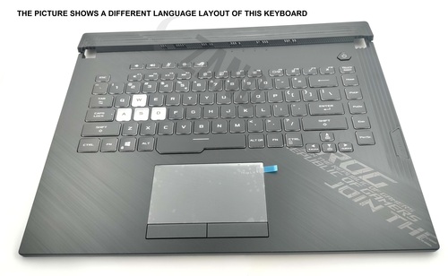 Asus G512LWS-1C Keyboard (SWISS-FRENCH) Module (BACKLIGHT, RGB 4-ZONE) X70 LIGHTING TP