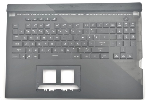 Asus G733QS-1A Keyboard (BELGIAN) Module (BACKLIGHT, RGB PER KEY), Optical