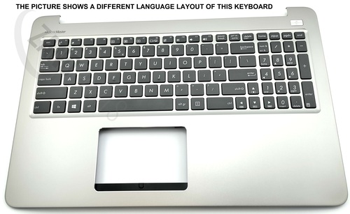 Asus K501UB-2A Keyboard (NORDIC) Module/AS (BACKLIGHT)