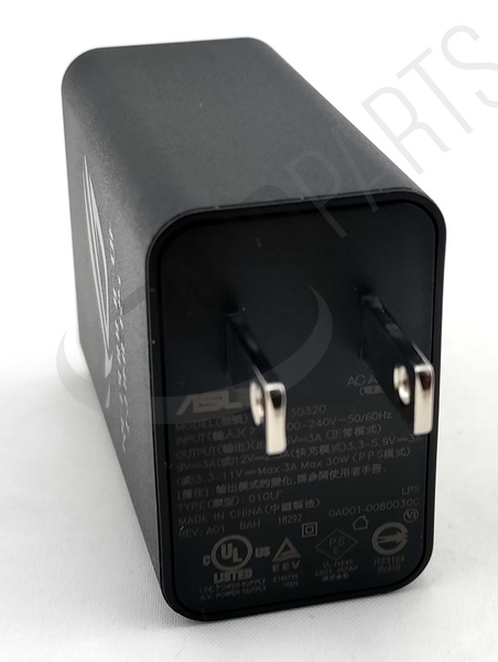 Asus ADAPTER 30W 5V/3A 2PIN BK TYPE C US TYPE