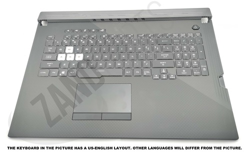 Asus G731GU-1A Keyboard (LATIN AMERICAN) Module (BACKLIGHT, RGB PER KEY) X70